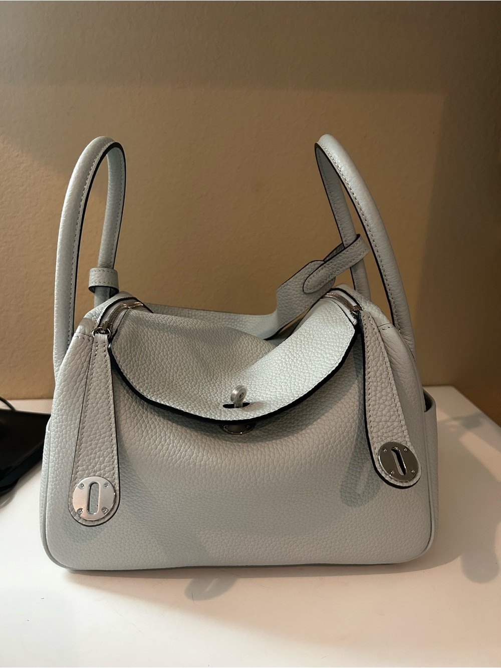 26cm Light Blue Pillow Bag